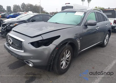 2017 Infiniti Qx70 from USA, damaged, VIN JN8CS1MWXHM410793